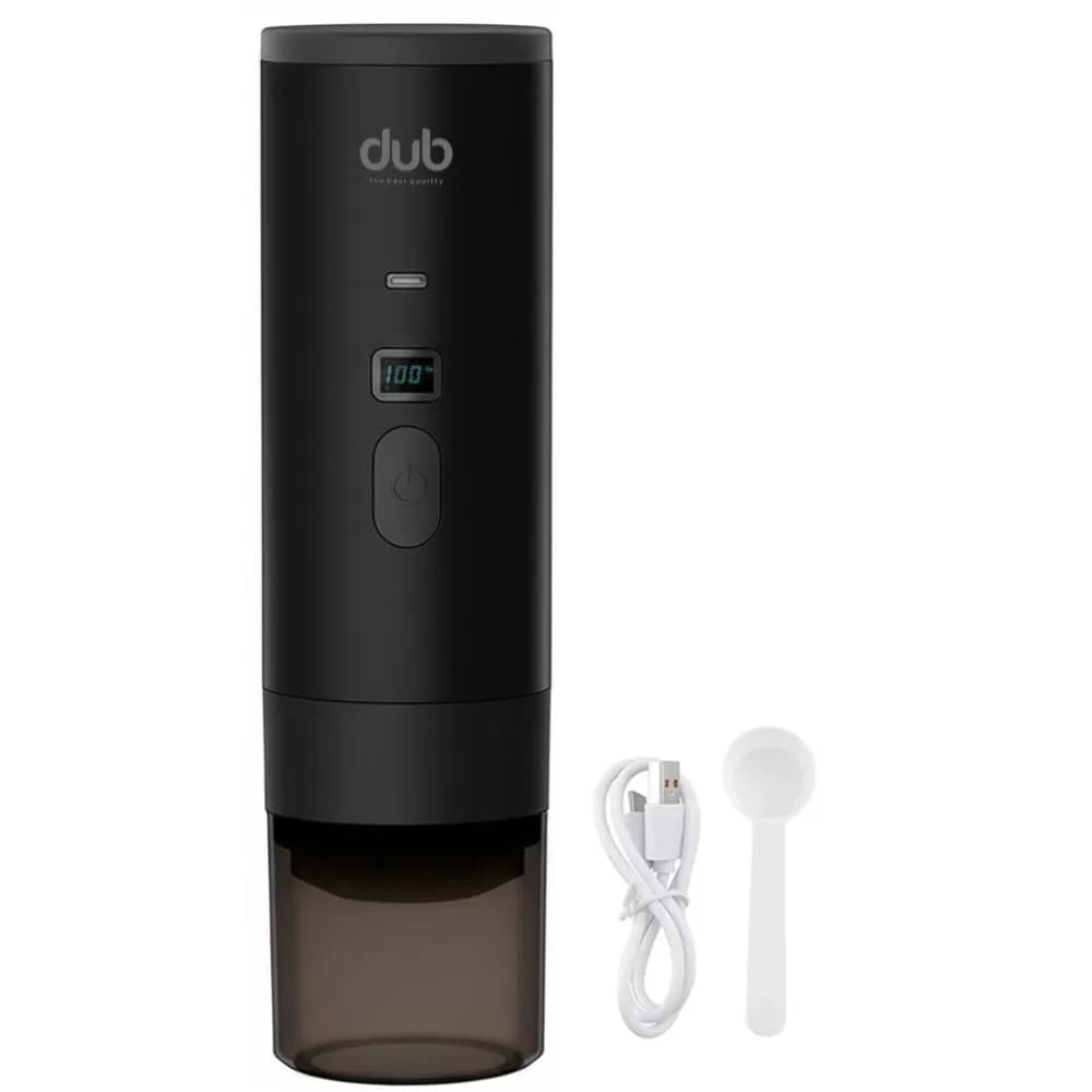 Cafeteira Portátil Dub DBCM 3 Em 1 USB-C - Preta